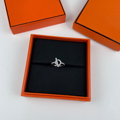 [Angela Jewellery]ECHAPPEE RING SILVER DIAMOND