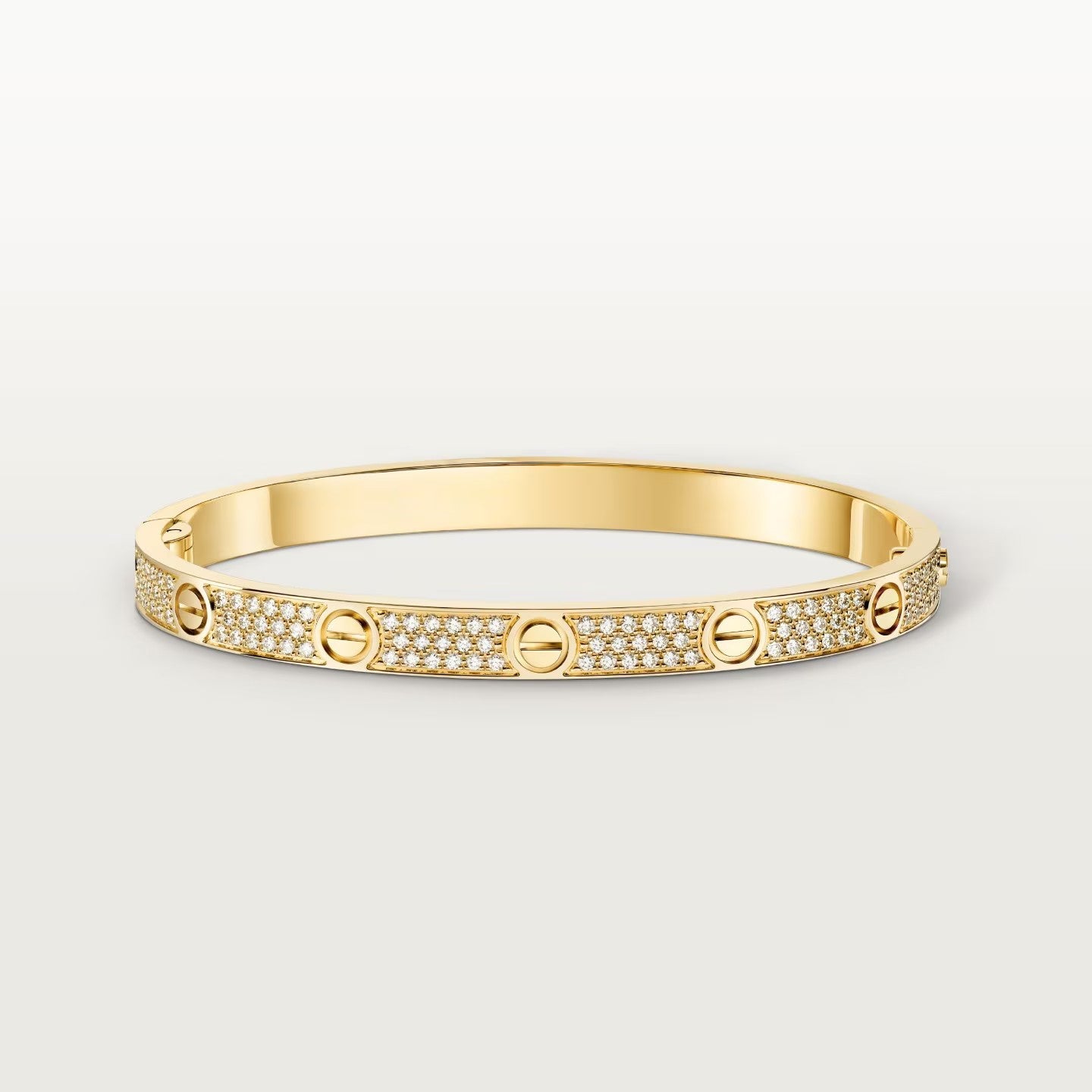 [Angela Jewelry]LOVE BRACELET 4.8MM DIAMOND-PAVED