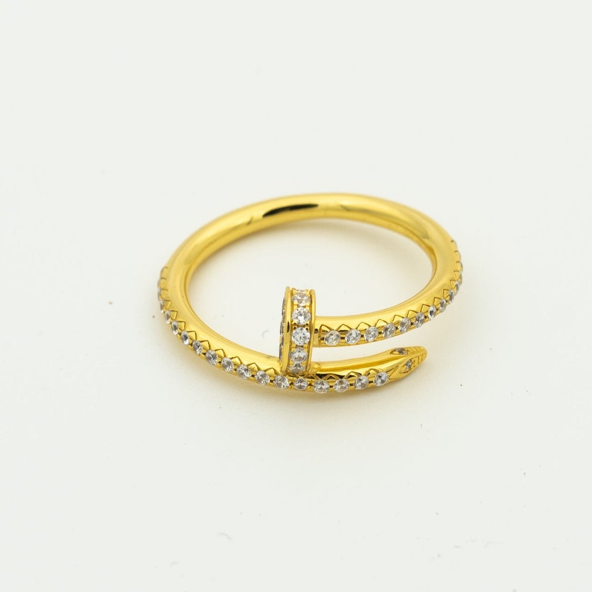 [アンジェラジュエリー]JUSTE リング 1.8mm ゴールド ダイヤモンド