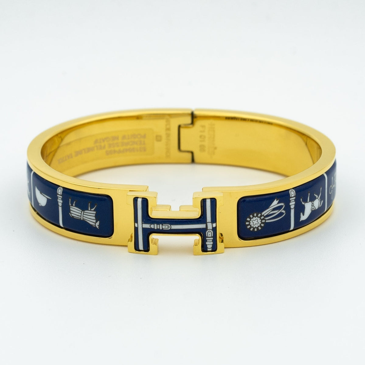 [Angela Jewellery]H-ARMBAND BLAU KERAMIK