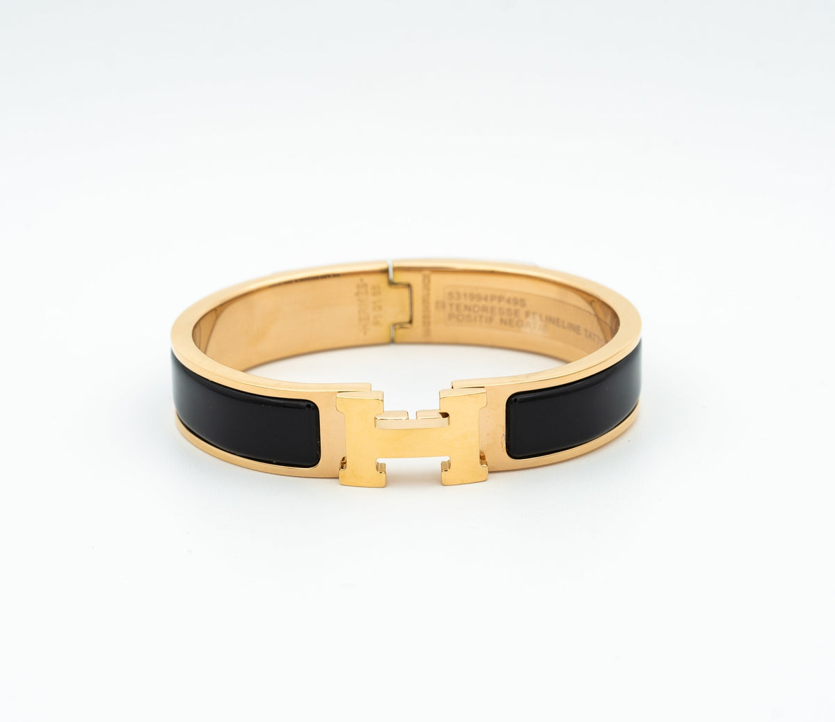 [Angela Jewellery]H BLACK BRACELET