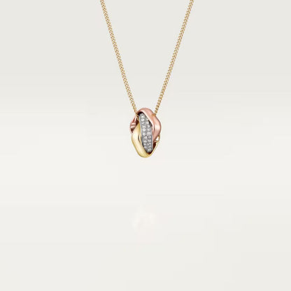 [Angela Jewelry]TRINITY CUSHION NECKLACE COLLECTION