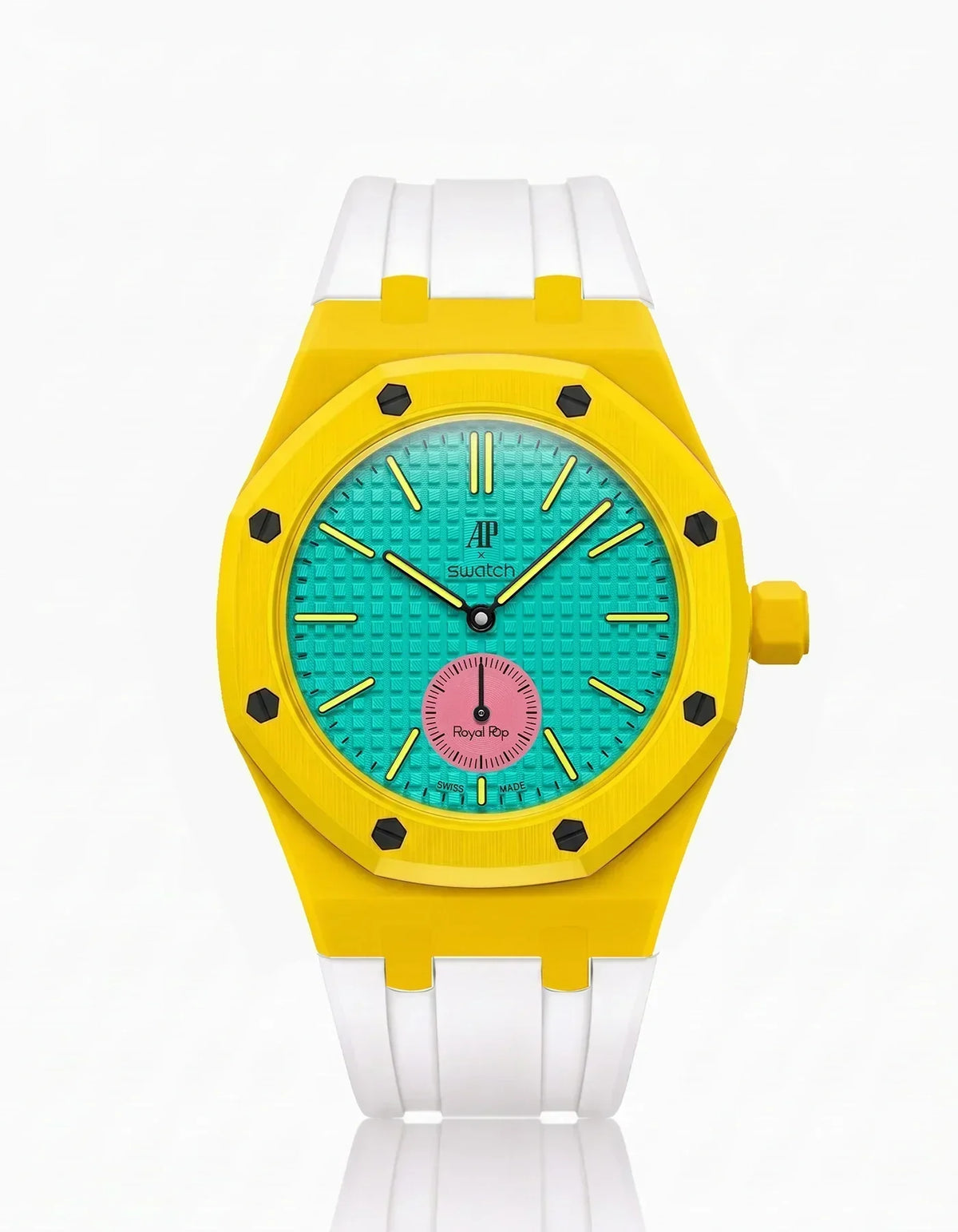 Silicone Strap & Case  Royal Pop Otg Roz(Customize  Colors)