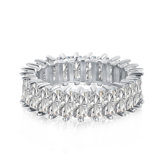 Angela Jewelry]Unique Colorful Radiant Cut RIng