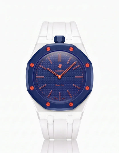 Silicone Strap & Case  Royal Pop Orenji Hachi(Customize  Colors)