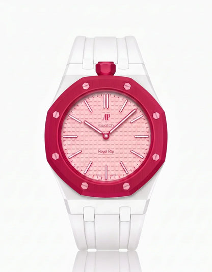 Silicone Strap &  Case  Royal Pop Otto Rosso(Customize  Colors)