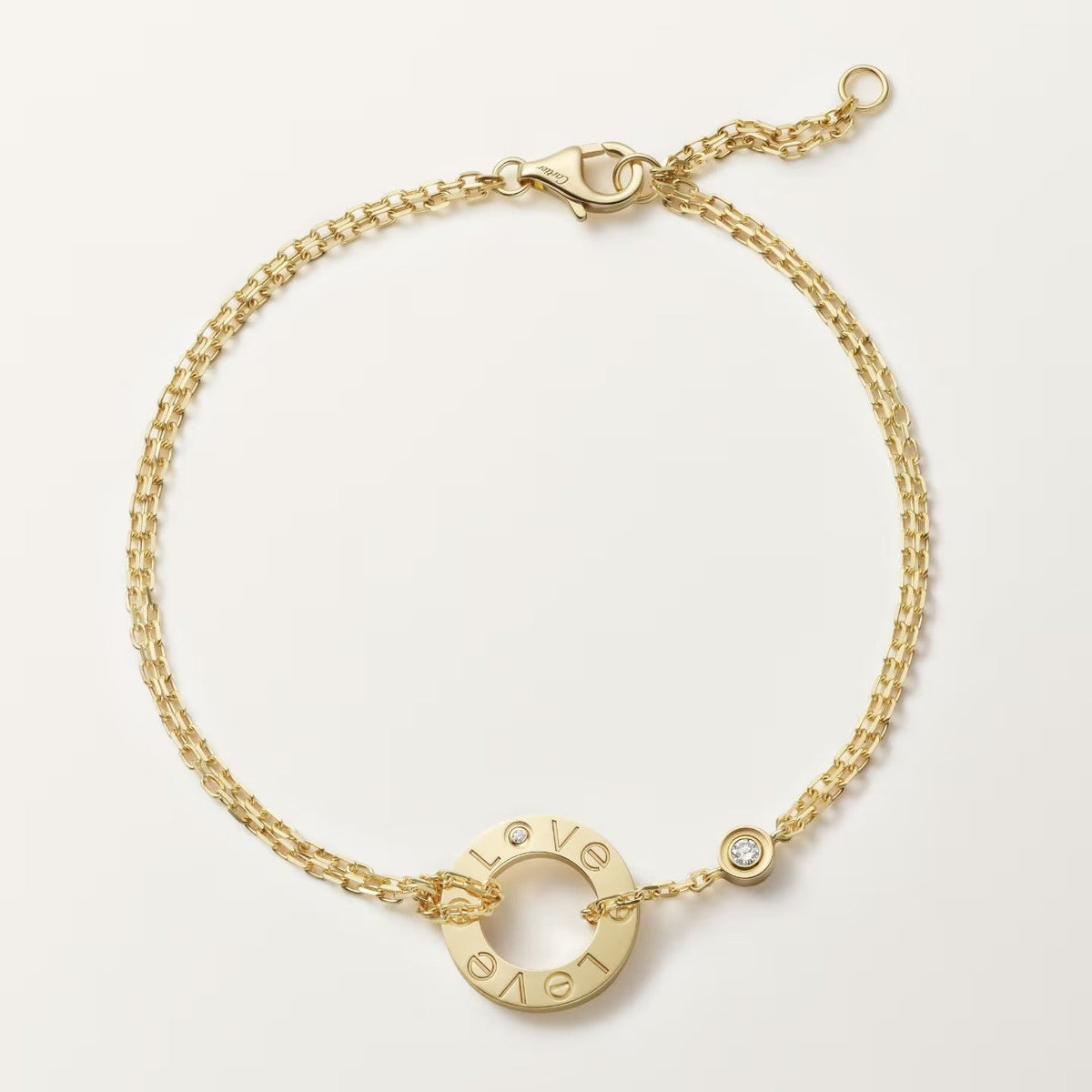 [Angela Jewelry]LOVE BRACELET 2 DIAMOND
