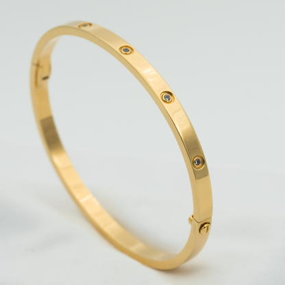 [Angela Jewellery]LOVE BRACELET 3.65MM 10 DIAMONDS