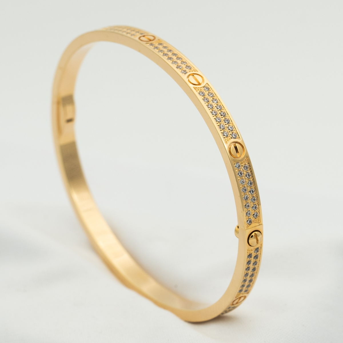 [Angela Jewellery]LOVE BRACELET 3.65MM DIAMOND-PAVED