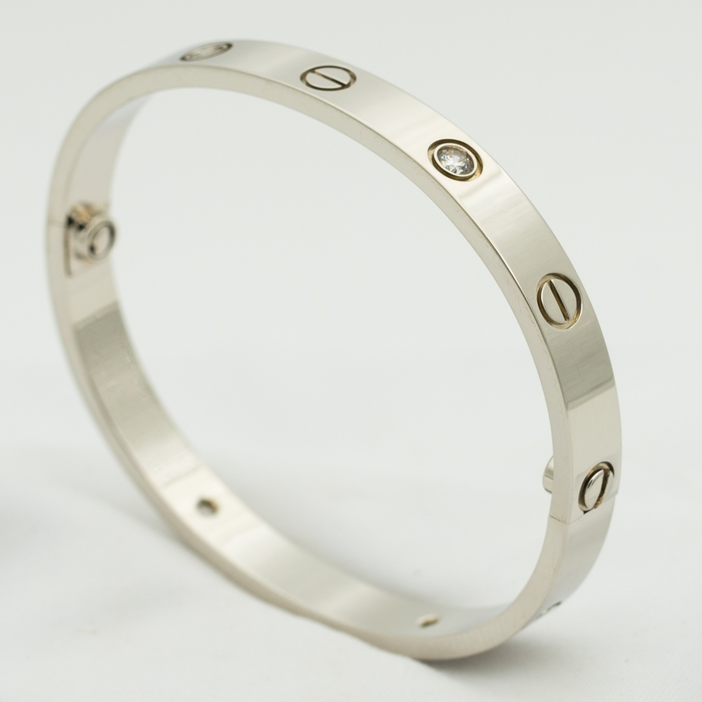 [Angela Jewellery]LOVE BRACELET 6.1MM 4 DIAMONDS