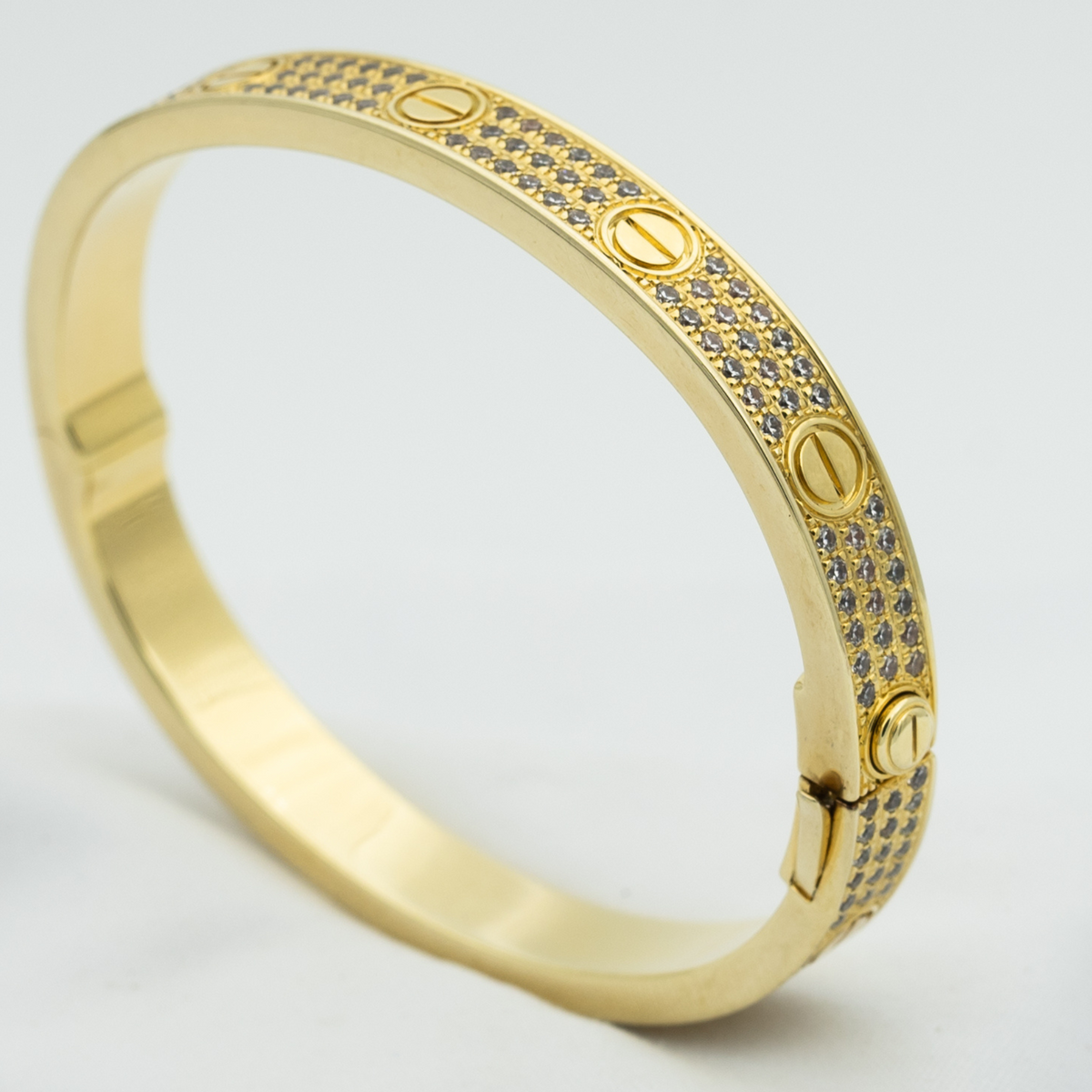 [Angela Jewellery]LOVE BRACELET 6.1MM DIAMOND-PAVED