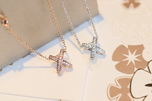 [Angela Jewellery]JEUX DE DIAMOND NECKLACE