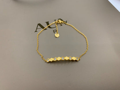 [Angela Schmuck] BIENENLIEBE ARMBAND DIAMANT 