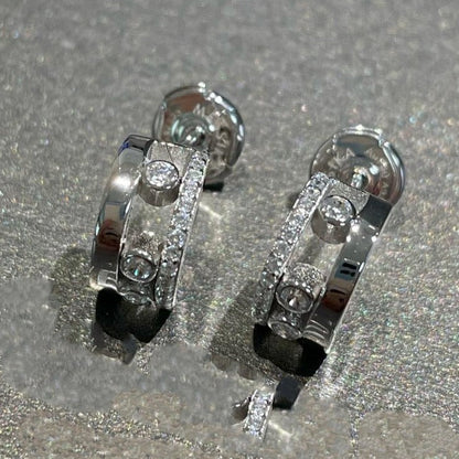 [Angela Jewelry]MOVE ROMANE EARRINGS DIAMOND