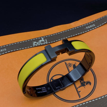 [Angela Jewellery]CLIC HM SO BLACK YELLOW BRACELET