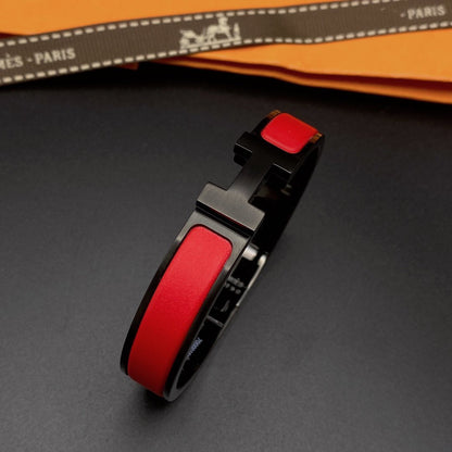 [Angela Jewellery]CLIC HM SO BLACK RED BRACELET