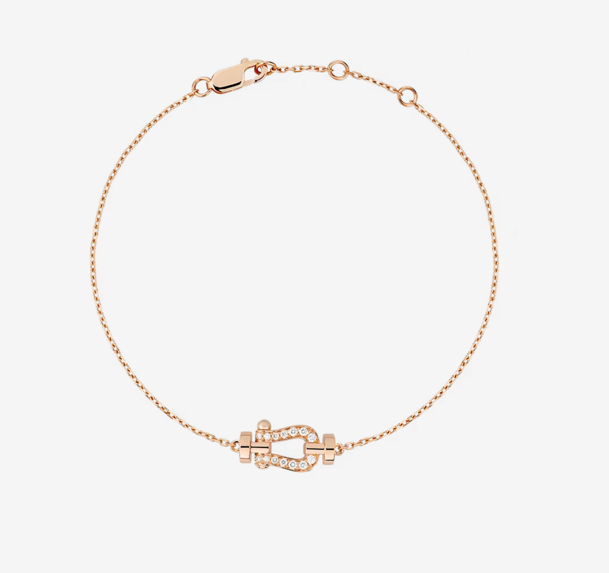 [Angela Schmuck]FORCE 10 VOLLE DIAMANT-SCHNALLE KETTENGLIEDER MINI-MODELL