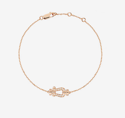 [Angela Schmuck]FORCE 10 VOLLE DIAMANT-SCHNALLE KETTENGLIEDER MINI-MODELL