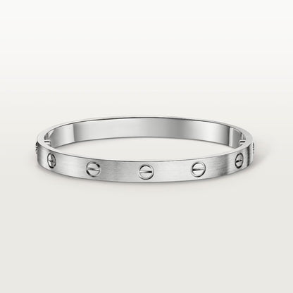 [Angela Jewelry]LOVE BRACELET 6.1MM BRUSHED