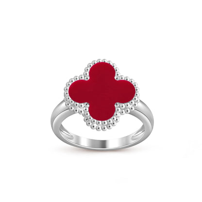 [Angela Jewelry]CLOVER SILVER RING COLLECTION