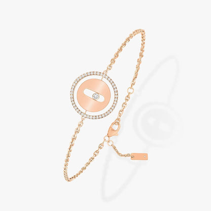 [Angela Jewelry]LUCKY MOVE PAVED DIAMOND BRACELET