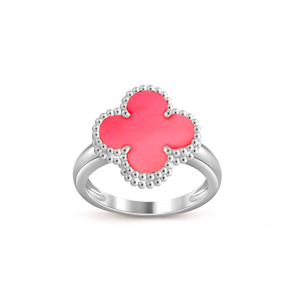 [Angela Jewelry]CLOVER SILVER RING COLLECTION
