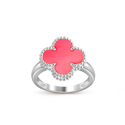 [Angela Jewelry]CLOVER SILVER RING COLLECTION