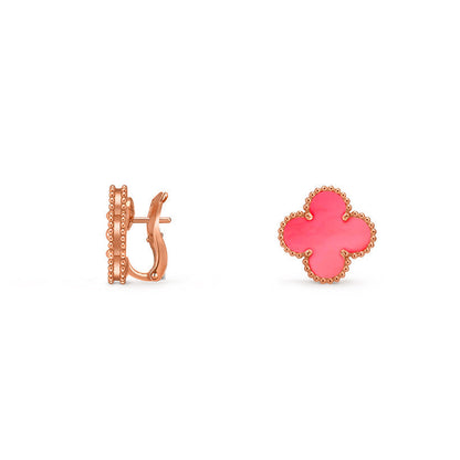 [Angela Jewelry]CLOVER 15MM MOP EARRINGS COLLECTION