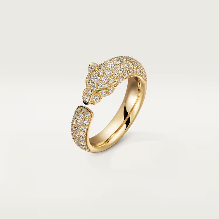 [Angela Jewelry]PANTHERE FULL DIAMOND SMALL RING