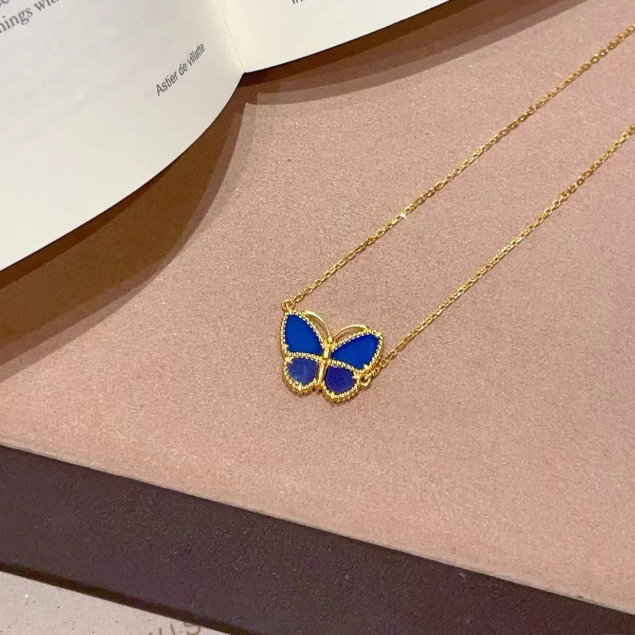 [Angela Jewelry] 2026 NEW LUCKY BUTTERFLY 1 MOTIFS NECKLACE