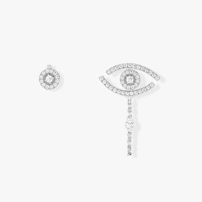 [Angela Jewelry]Lucky Eye Diamond Earrings