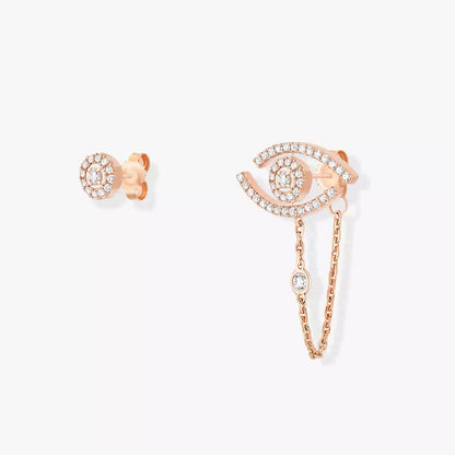 [Angela Jewelry]Lucky Eye Diamond Earrings