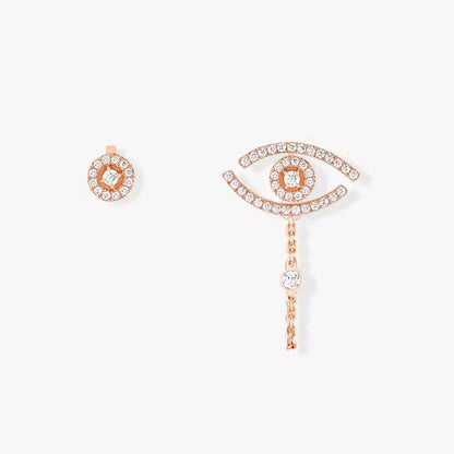 [Angela Jewelry]Lucky Eye Diamond Earrings