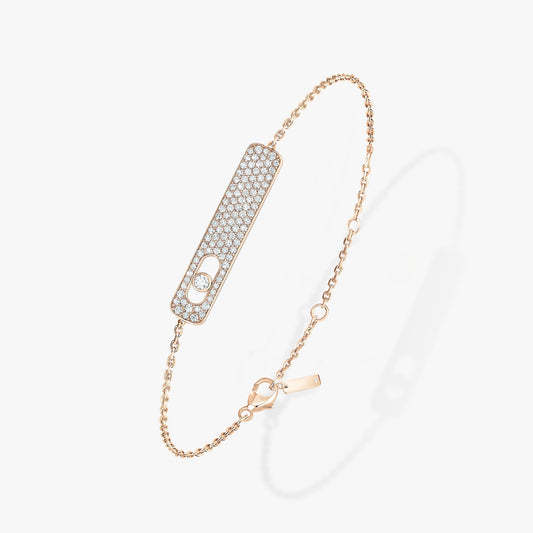 [Angela Jewelry]MOVE CLASSIQUE DIAMOND PAVED BRACELET