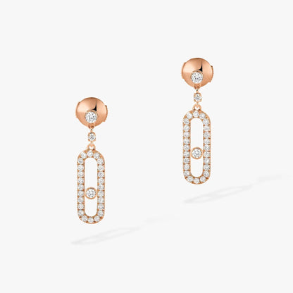 [Angela Jewelry]DORMEUSES MOVE UNO DIAMOND EARRINGS
