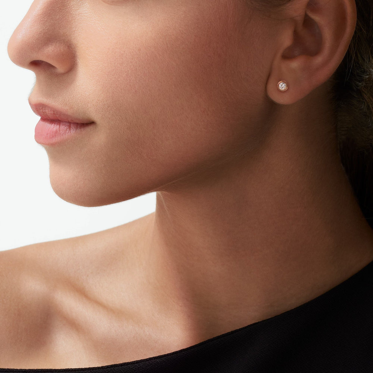 [Angela Jewelry]DAMOUR DIAMOND EARRINGS