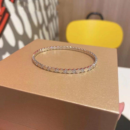 [アンジェラジュエリー]ビーラブ シルバー ダイヤモンド ブレスレット