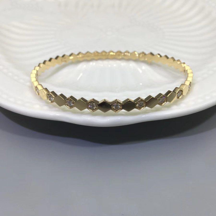 [Angela Jewellery]BEE LOVE GOLD DIAMOND BRACELET