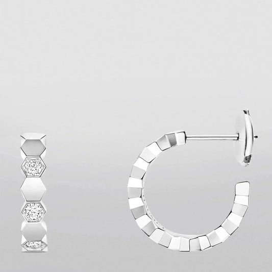 [Angela Jewellery]Hollow Design Four-Leaf Clover Flower Shape Ring