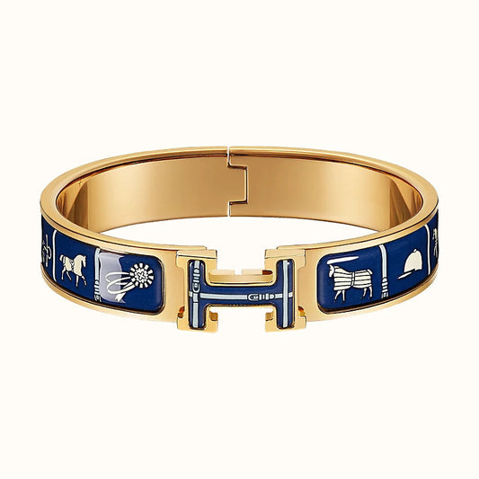 [Angela Jewellery]H COUVERTURES DARK BLUE BRACELET