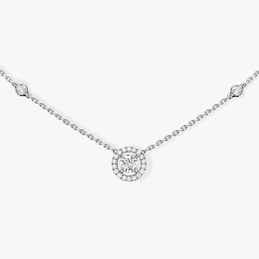 [Angela Jewelry]Diamond Necklace 0,20ct Brilliant Shape Joy