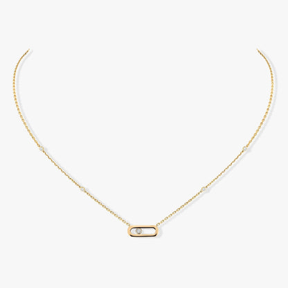 [Angela Jewelry]MOVE UNO DIAMOND NECKLACE