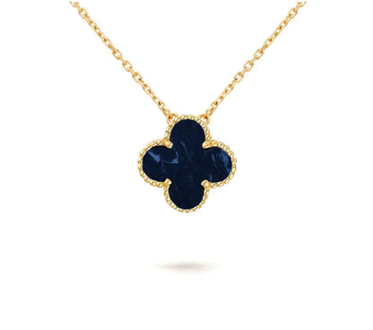 [Angela Jewelry]CLOVER 15MM SINGLE FLOWER NECKLACE COLLECTION