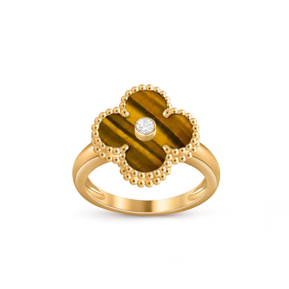 [Angela Jewelry]CLOVER DIAMOND RING GOLD COLLECTION