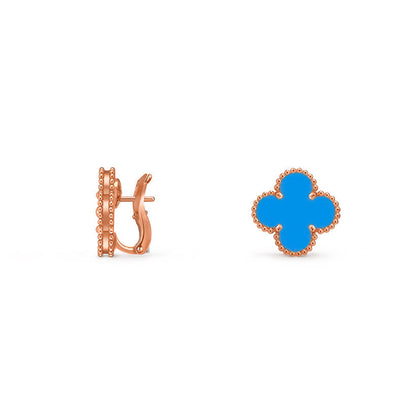 [Angela Jewelry]CLOVER 15MM MOP EARRINGS COLLECTION