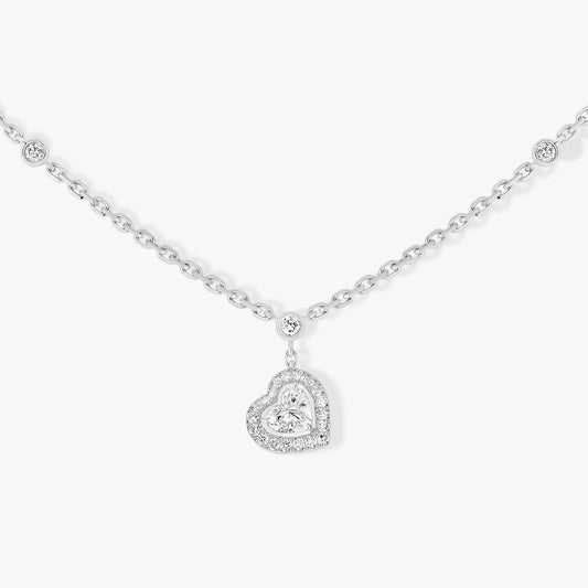 [Angela Jewelry]JOY HEART DIAMOND NECKLACE