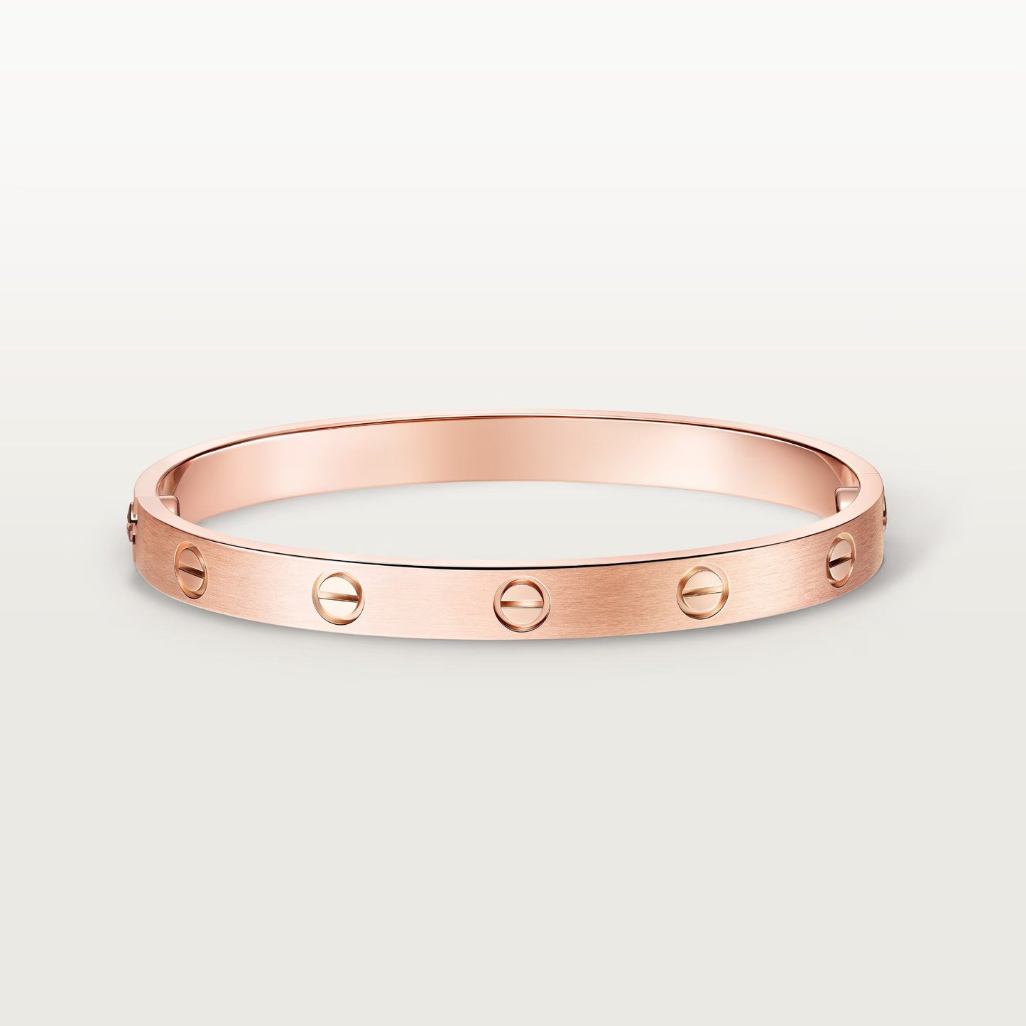 [Angela Jewelry]LOVE BRACELET 6.1MM BRUSHED
