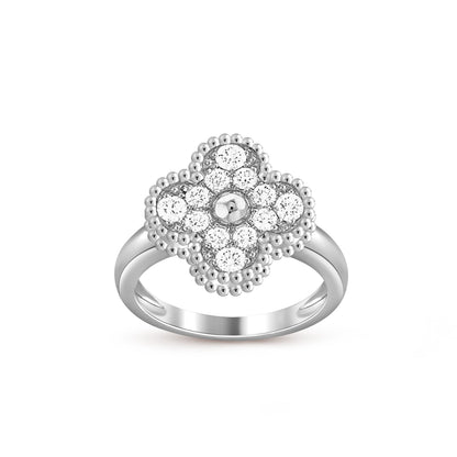 [Angela Jewelry]CLOVER SILVER RING COLLECTION