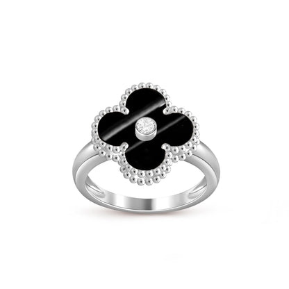 [Angela Jewelry]CLOVER SILVER DIOMND RING COLLECTION
