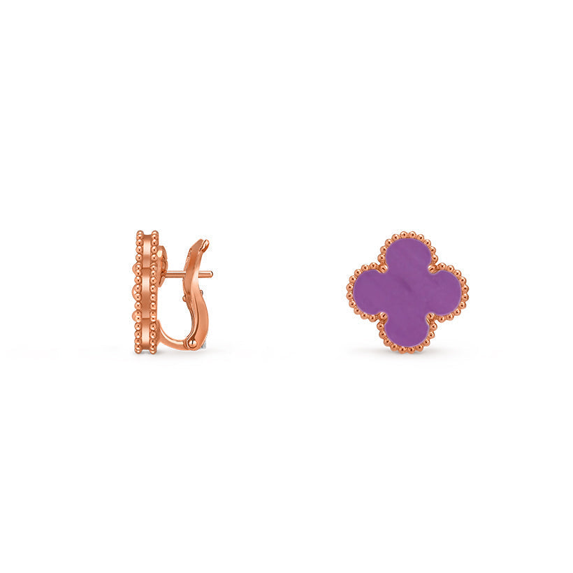 [Angela Jewelry]CLOVER 15MM MOP EARRINGS COLLECTION